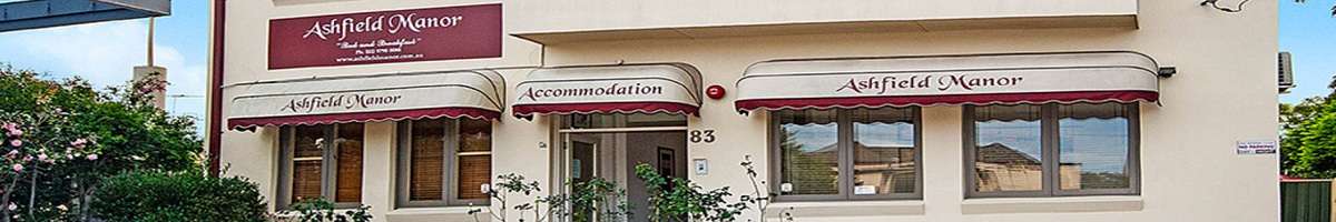 Ashfield Manor Hotel Banner