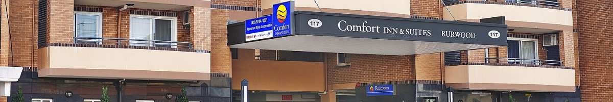 Comfort Inn & Suites Burwood Banner