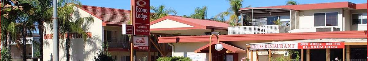 EconoLodge Griffith Motor Inn Banner