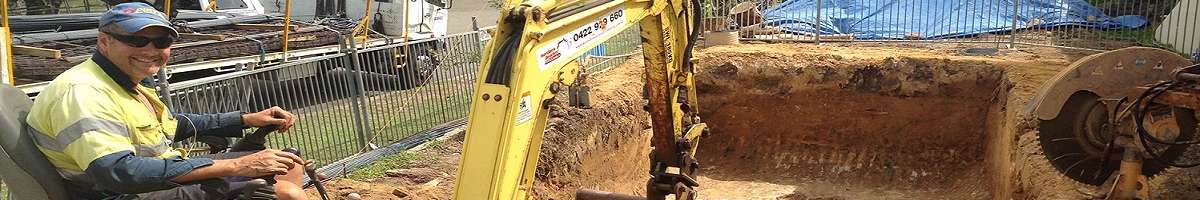 Northern Beaches Earthmoving Banner