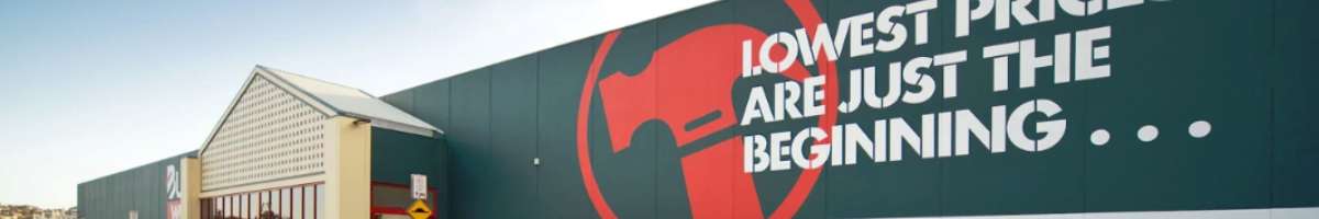 Bunnings Warehouse Banner
