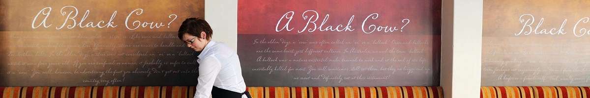 Black Cow Bistro Banner
