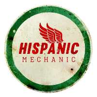 Hispanic Mechanic Logo