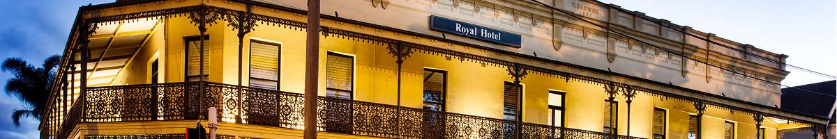 Royal Hotel Randwick Banner