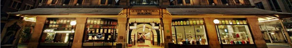 Queen Victoria Building Banner
