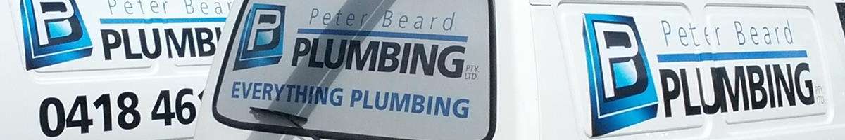 Peter Beard Plumbing Banner