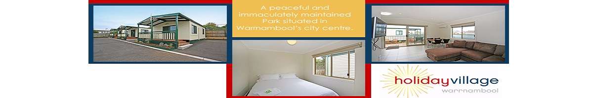 Warrnambool Holiday Village Banner