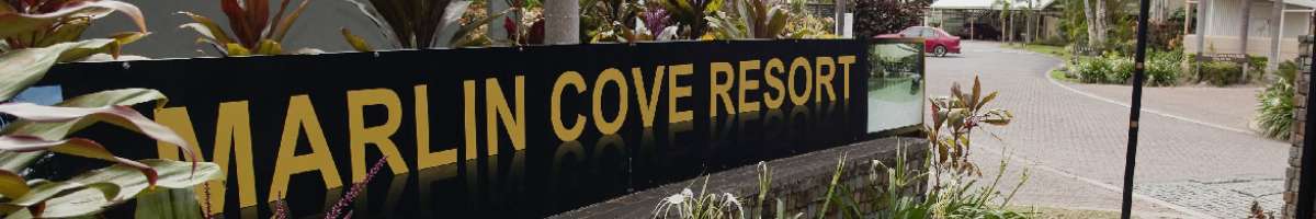 Marlin Cove Resort Banner