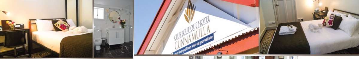 Club Boutique Hotel Cunnamulla Banner