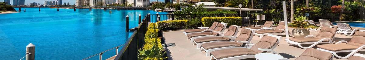 The Moorings on Cavill Banner