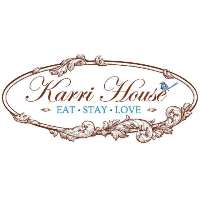Karri House. Eat - Stay - Love Logo