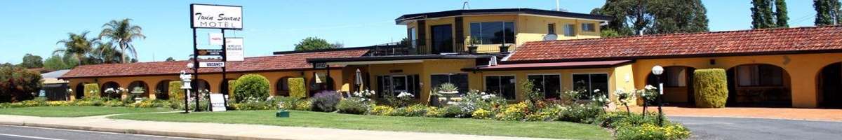 Twin Swans Motel Banner