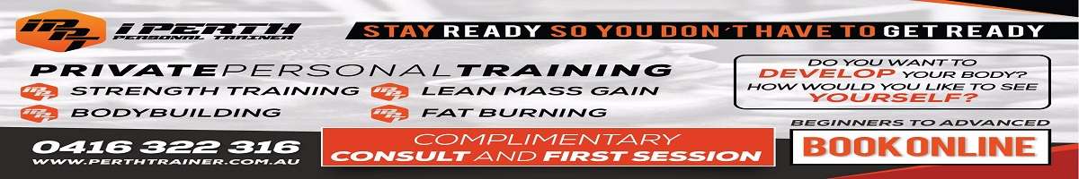 iPerth Personal Trainer Banner