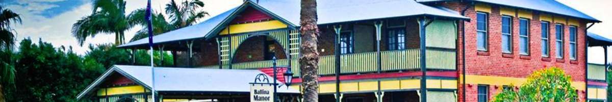 Ballina Manor Boutique Hotel Banner