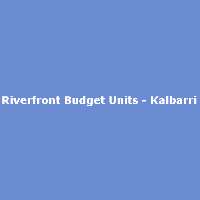 Riverfront Budget Units - Kalbarri Logo