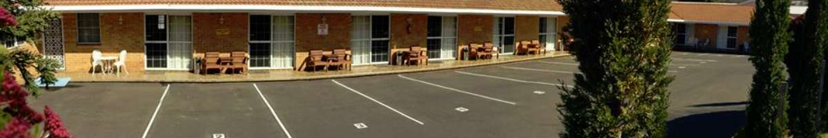 White Lanterns Motel Banner