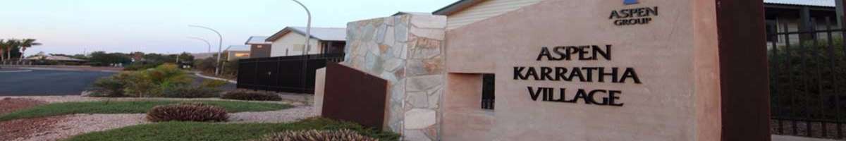Aspen Karratha Village Banner