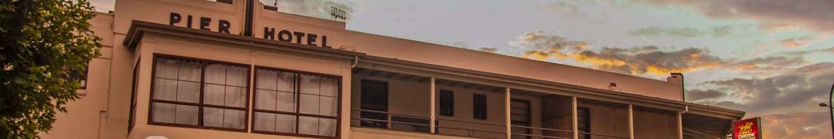 Pier Hotel Banner