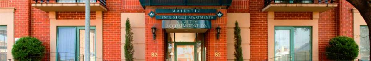 Majestic Tynte Street Apartments Banner