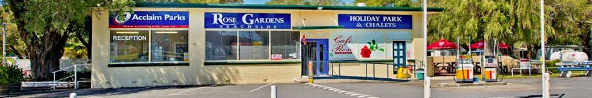 Acclaim Rose Gardens Beachside Holiday Park Banner