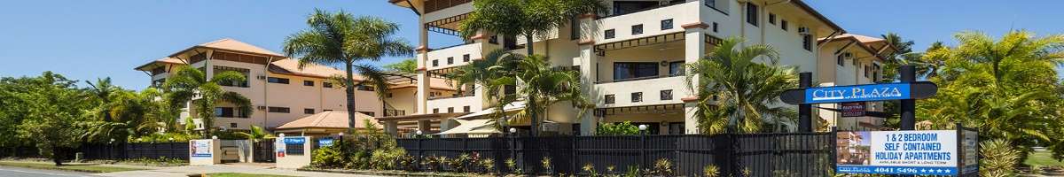 City Plaza Apartments Cairns Banner