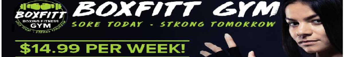 BoxFitt Gym Banner