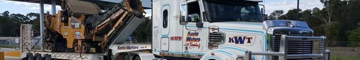 Kevin Waters and Sons Towing Banner