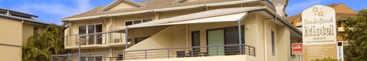 Yamba Beach Motel Banner