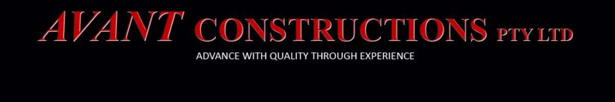 Avant Constructions Banner