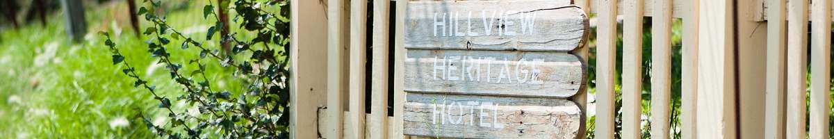 Hillview Heritage Hotel Banner
