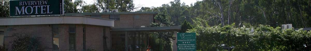 Riverview Motel Banner