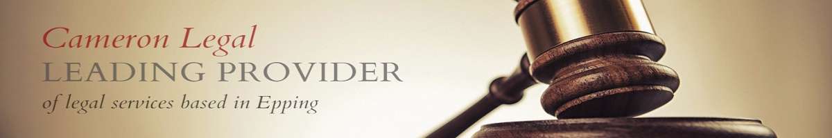 Cameron Legal Banner