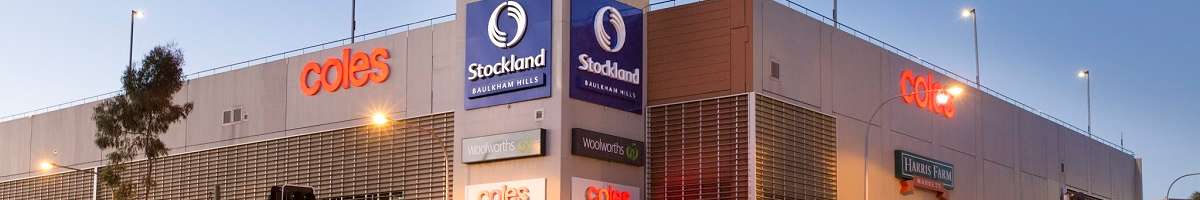 Stockland Baulkham Hills Shopping Centre Banner