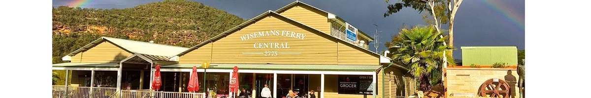 Wisemans Ferry Grocer Cafe Banner