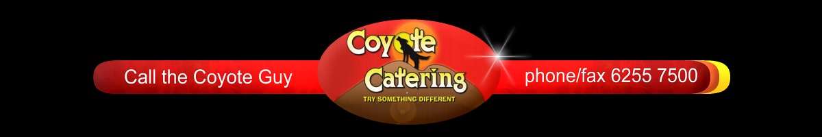 Coyote Catering Banner
