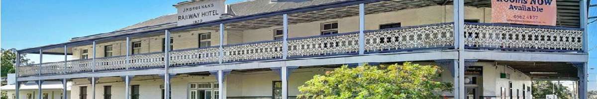 Railway Hotel Banner