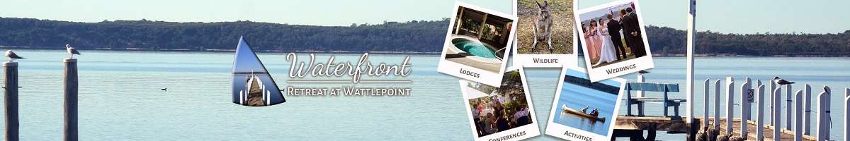 Waterfront Retreat at Wattle Point Banner