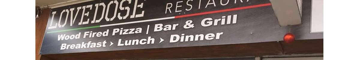 LoveDose Restaurant Banner