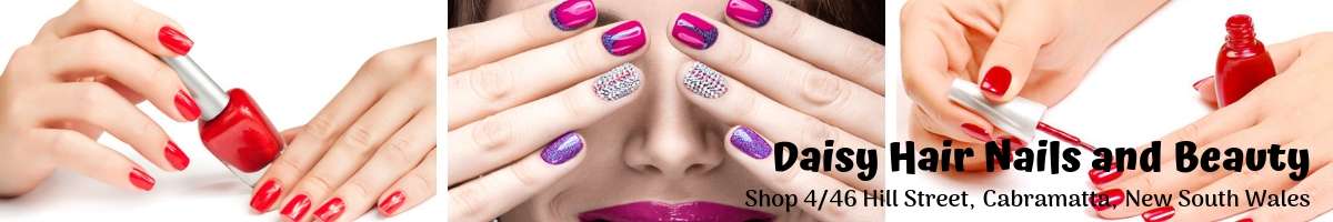 Daisy Hair Nails and Beauty Banner