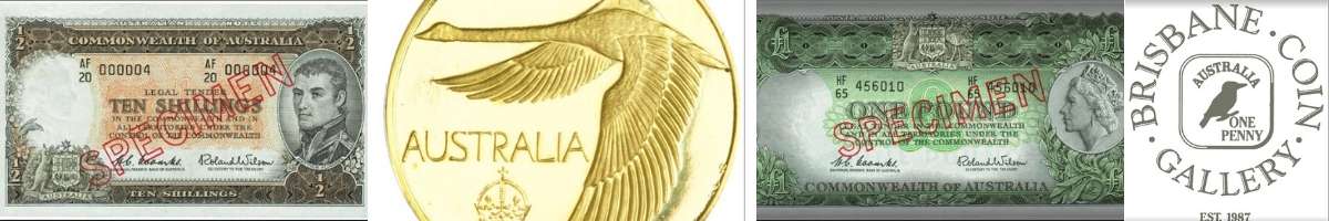 Brisbane Coin Gallery Banner
