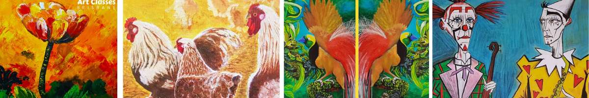 Art Classes Brisbane Banner