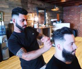 Professional Barber at House of Handsome Barber Shop