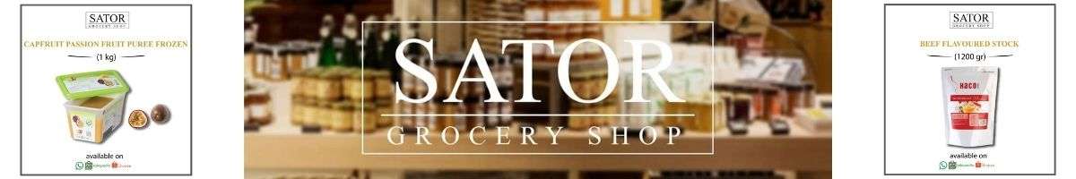 Sator Grocery Shop Banner