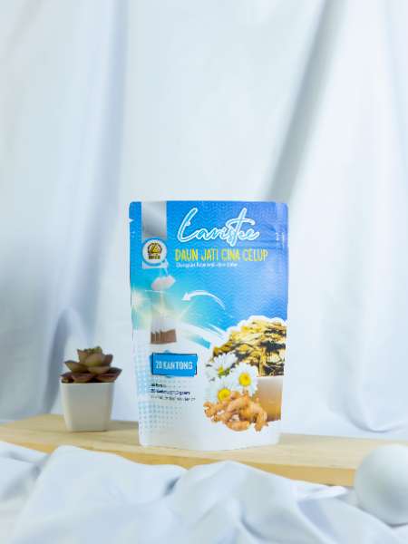 Laristee - Slimming Tea - Teh Daun Jati Cina Celup