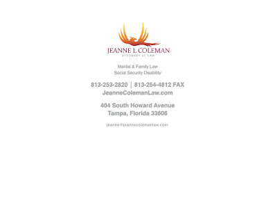 Law Office of Jeanne Coleman Banner