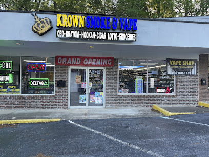 Krown Smoke & Vape Shop VAPE-DELTA-CBD-HOOKAH-KRATOM Logo