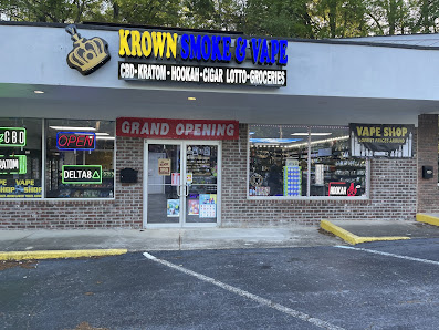 Krown Smoke & Vape Shop VAPE-DELTA-CBD-HOOKAH-KRATOM Banner