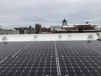 Atomic Electric and Solar Logo