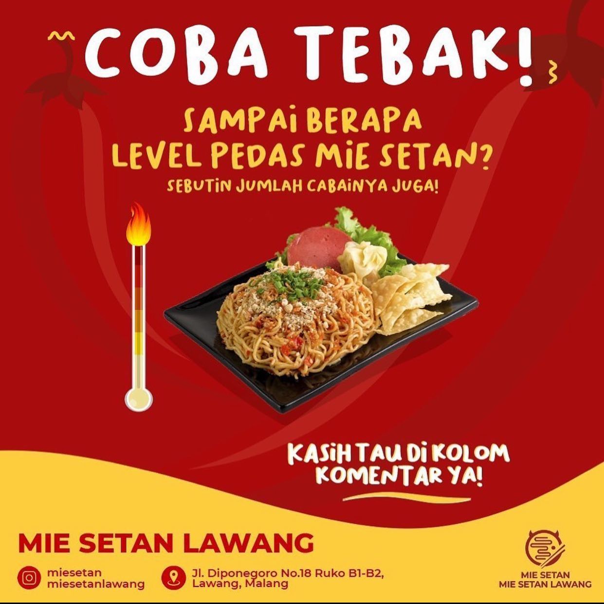 Mie Pedas Setan, Miedas Lawang Logo