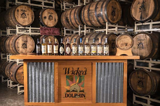 Wicked Dolphin Distillery Banner